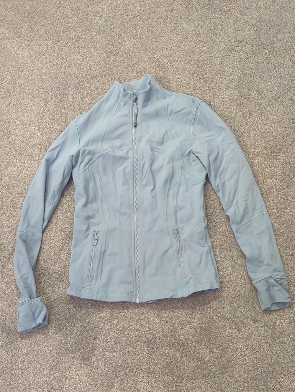 Lululemon Light Blue Women's Luon Define Jacket Size 8
